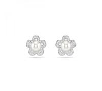 Swarovski Capsule 2026 Angelic Orecchini a lobo, placcati rodio lucido con cristalli - P_145655