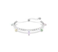 Swarovski x Ariana Grande Bracciale Tennis, Taglio misto, Multicolore, Placcato rodio