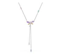 Swarovski x Ariana Grande Collana a Y, Taglio misto, Libellula, Multicolore, Placcato rodio