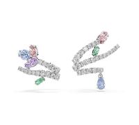 Swarovski x Ariana Grande Orecchini ear cuff, Taglio misto, Placcato rodio