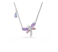 Swarovski x Ariana Grande Pendente, Taglio misto, Libellula, Multicolore, Placcato rodio