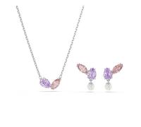 Swarovski x Ariana Grande Set, Taglio misto, Multicolore, Placcato rodio