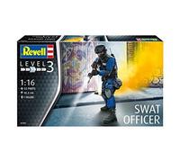 Swat Officer Figure Plastic Kit 1:16 1:16 Model REVELL