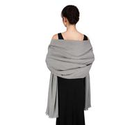 SWAT PANY Sciarpa Grigio Donna Invernale Scialle Sciarpe Invernali Caldo Pashmina Foulard Stola Elegant Cerimonia