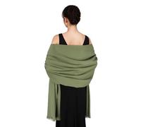 SWAT PANY Sciarpa Verde Donna Invernale Scialle Sciarpe Invernali Caldo Pashmina Foulard Stola Elegant Cerimonia