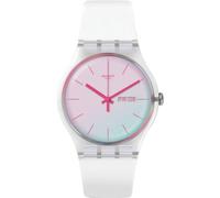 Swatch Orologio Donna POLAWHITE SO29K704-S14 Analogico Ø 41 mm Bianco