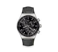Swatch Analogico YVS495, Nero, striscia
