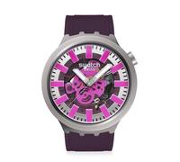 Swatch Audacious Acai SB07S120, marrone, Minimalista