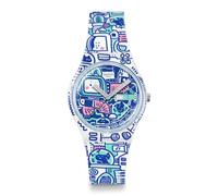 Swatch B-BOT - SO28Z702, blu, Moderno