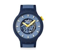 Swatch Below The Horizon SB05N117, blu, striscia