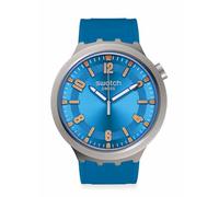 Swatch Blue IN The Works - SB07S115, blu, striscia