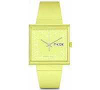Swatch COSA SUCCEDE SE… LIMONE? Orologio unisex quarzo quadrante giallo cintu...