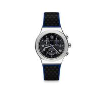 Swatch, cronografo da uomo, al quarzo, con cinturino in gomma YVS451