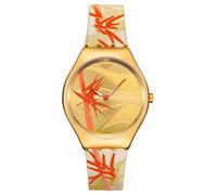 Swatch Golden Red Bamboo SYXZ105