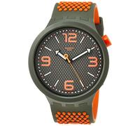 Swatch Orologio Analogico Quarzo Uomo con Cinturino in Silicone SO27M101