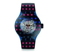 Swatch Orologio Analogueico Quarzo Donna con Cinturino in Silicone SUUN100