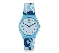 Swatch Orologio Analogueico Quarzo Unisex Adulto con Cinturino in Silicone GS402
