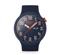 Swatch Orologio Big Bold SB01S700 Essentialy Confident, Blu e arancio