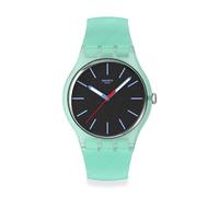 Swatch Orologio Casual Unisex Verde Bio-sourcing Quarzo HINT of Mint