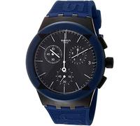 Swatch Orologio Cronógrafo al Quarzo Uomo con Cinturino in Silicone SUSB418