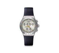 Swatch Orologio Cronógrafo Quarzo Uomo Con cinturino In Pelle YVS460