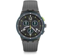 Swatch Orologio Cronógrafo Quarzo Uomo con Cinturino in Silicone SUSM407
