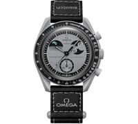 Swatch Orologio da Polso Moonswatch Omega x Mission to Earthphase in Bioceramica