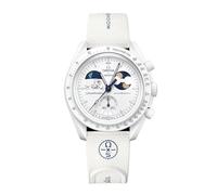 Swatch Orologio da Polso Moonswatch Omega X Mission to Earthphase Moonshine Gold Cold Moon Dicembre