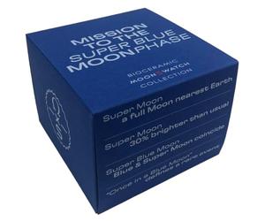 Swatch Orologio da Polso Moonswatch Omega x Mission To The Super Blue Moonphase