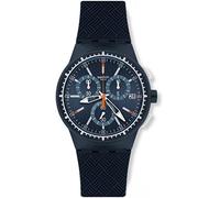 Swatch Orologio da Uomo Cronografo al Quarzo con Cinturino in Silicone - SUSN410