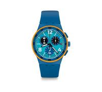 Swatch Orologio Digitale Quarzo Uomo con Cinturino in Silicone SUSN413