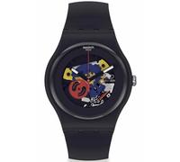 Swatch Orologio New Gent Bio SO29B107 BLACK LACQUERED AGAIN