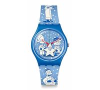 Swatch Orologio The Simpsons Gent SO28Z126 Tidings of Joy, cinturino classico, Classico