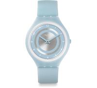 Swatch Orologio Digitale Quarzo Unisex con Cinturino in Silicone SVOS100