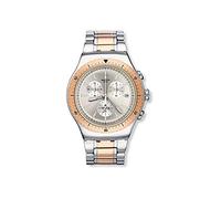 Swatch Orologio Digitale Quarzo Uomo con Cinturino in Acciaio Inox YOS452G