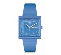 SWATCH Orologio What If Sky, blu, M, Classico