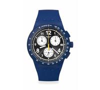 SWATCH OUTLET Swatch Orologio Nothing Basic About Blue, blu, L, Classico