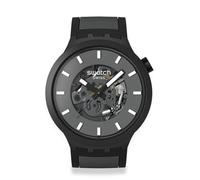 Swatch Past The Horizon SB05B113, Nero , striscia