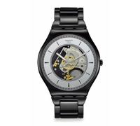 Swatch SS07B113G TRAIN THE HANDS Orologio, Nero, Tipo di bracciale