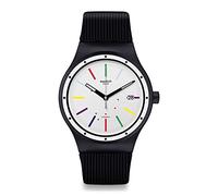 Swatch Orologio Analogico Quarzo Svizzero Uomo con Cinturino in Silicone SUTB408