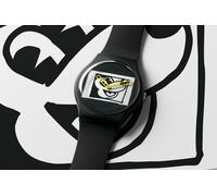 SWATCH x KEITH HARING MICKEY BLANC SUR NOIR - SUOZ337 - NEW DISNEY MOUSE