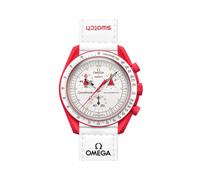 swatch x omega bioceramic moonswatch mission to mars so33r100