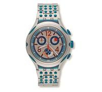 Swatch Orologio Cronógrafo Quarzo Uomo con Cinturino in Misto YYS4007AG