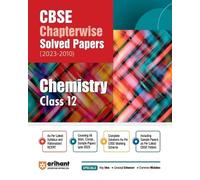 Swati Chauhan CBSE CHAPTERWISE SOLVED PAPER CHEMISTRY CLASS 12th (Ed (Tascabile)