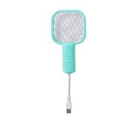 Swatter - 2 In 1 Usb Rechargeable Zapper Lamp | 5 Layer Safety Mesh | Indoor Outdoor Trap For Home Office Camping Patio Safe Protection Device