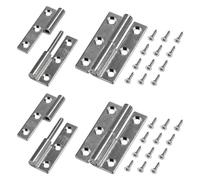 SWAWIS 4 Pezzi Cerniere Rimovibili 6,4 × 3,6cm in Acciaio Inox 304 Destra
