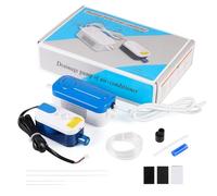 SWAWIS Pompa della Condensa Diviso per Condizionatore, 21dB Pompa di Scarico Condizionata Automatica con 60ml Serbatoio dell'Acqua, Portata Massima 24L/h, Prevalenza 10m, per Condizionatori d'Aria 8kW