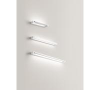 SWAY Applique LED 17W 1275LM CCT 3000K 4000K 6000K in metallo verniciato bianco orientabile 40cm