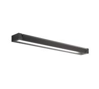 Applique In Metallo Moderna Sway Nero Led Media