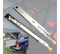 SWAYVES Guide per Cassetti per Impieghi Gravosi 350-1500 Mm Guide per Cassetti Industriali a Estrazione Totale con Blocco, Montaggio Laterale, 1 Paio/With Lock/1150Mm